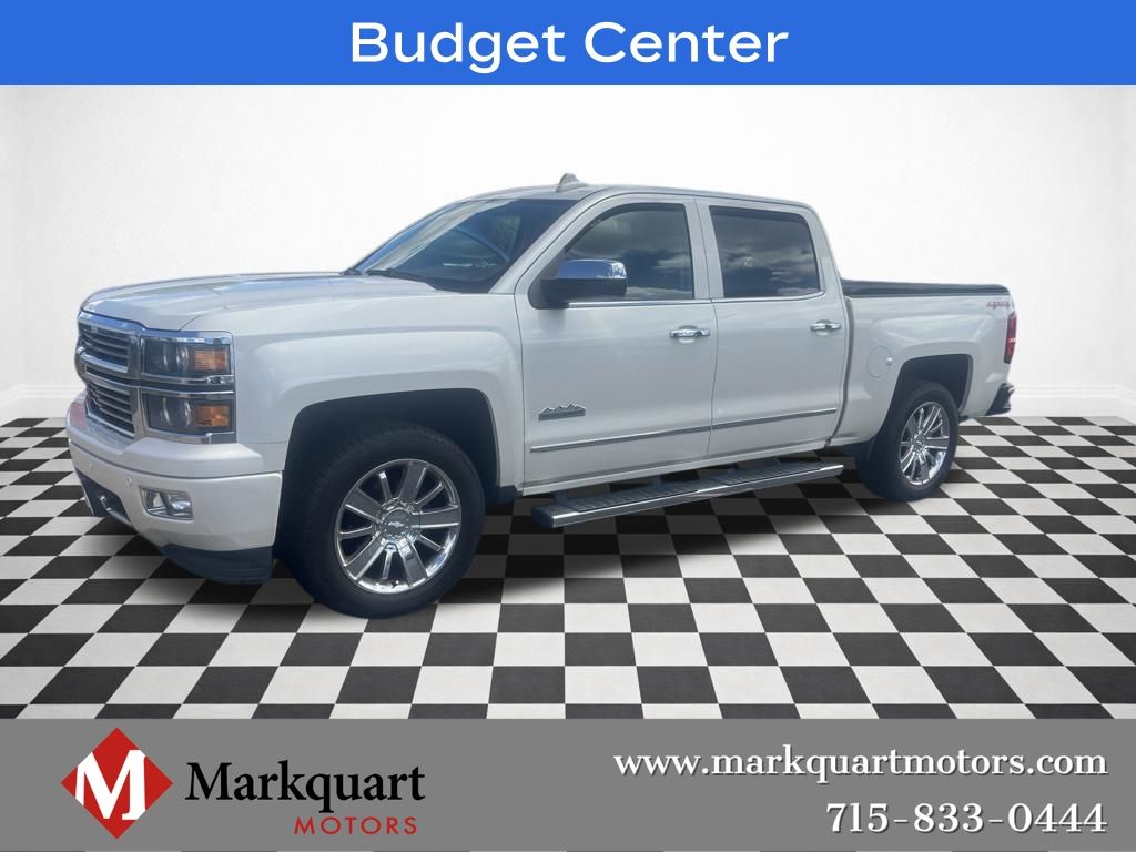 White Diamond Clearcoat 2015 Chevrolet Silverado 1500 Pickup Truck Four-Wheel Drive 8-Speed Automatic Overdrive