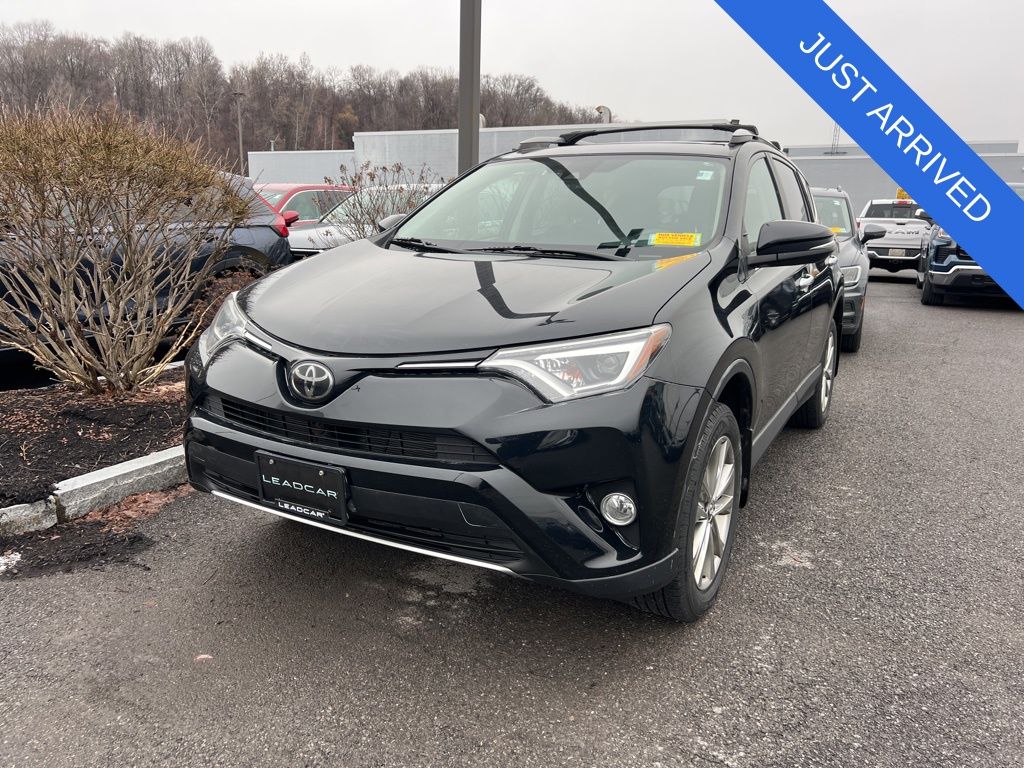 Black 2018 Toyota RAV4 Limited AWD SUV / Crossover All-Wheel Drive 6-Speed Automatic