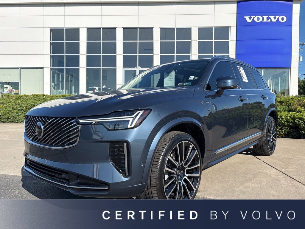 Denim Blue Metallic 2025 Volvo XC90 B5 Plus Bright Theme 6-Passenger AWD SUV / Crossover All-Wheel Drive Automatic