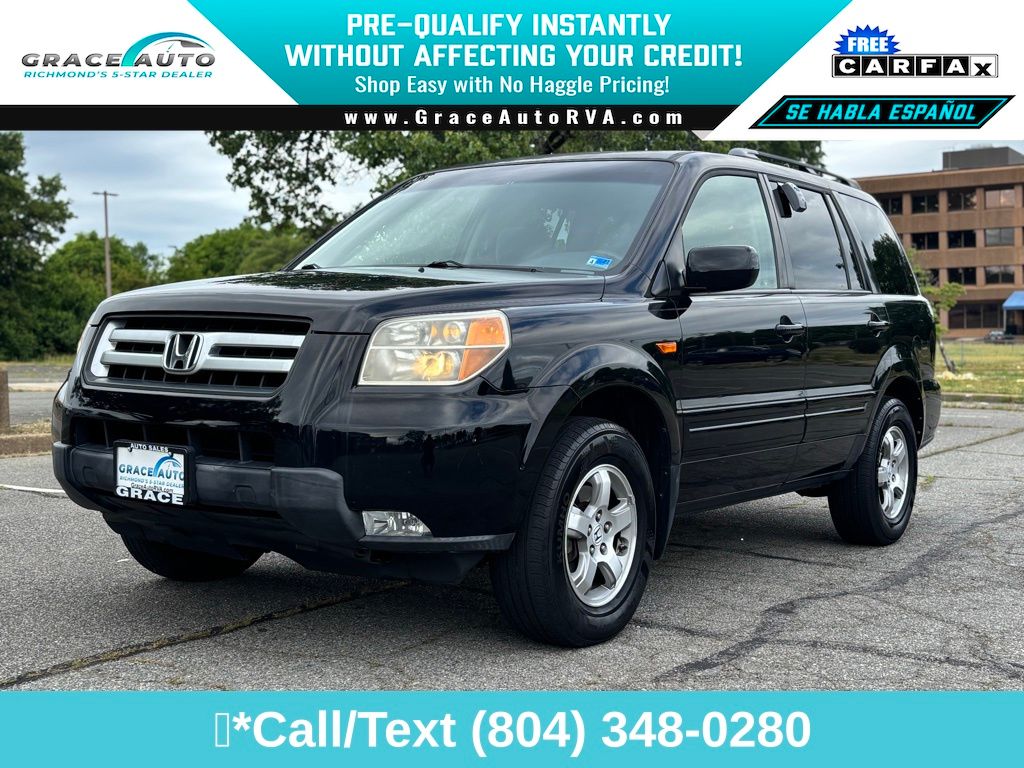 Formal Black 2008 Honda Pilot SE SUV / Crossover Front-Wheel Drive 5-Speed Automatic