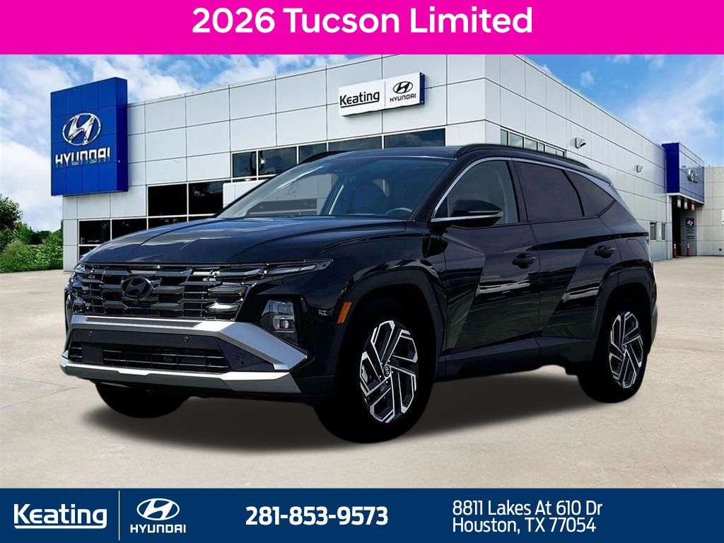 Phantom Black 2026 Hyundai Tucson SUV / Crossover Front-Wheel Drive 8-Speed Automatic