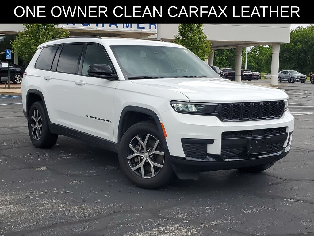 Bright White Clearcoat 2024 Jeep Grand Cherokee L SUV / Crossover Four-Wheel Drive 8-Speed Automatic