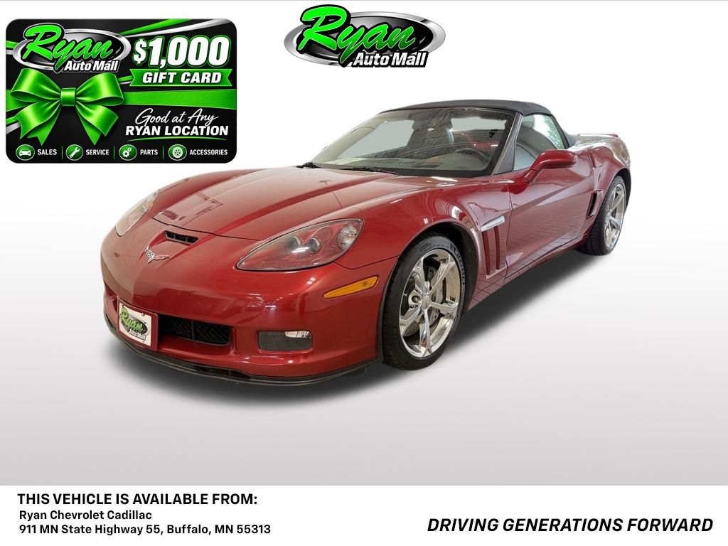 2013 Chevrolet Corvette Z16 Grand Sport 3LT Convertible RWD