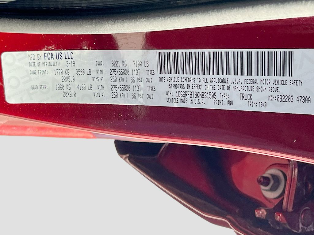 Used 2019 Red Ram Big Horn/Lone Star image 31