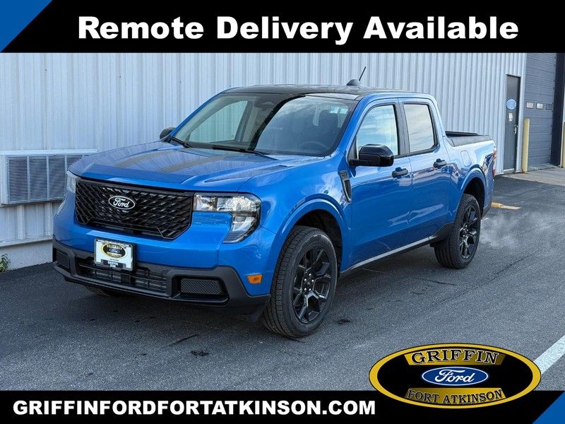 Velocity Blue 2025 Ford Maverick Pickup Truck All-Wheel Drive 8-Speed Automatic