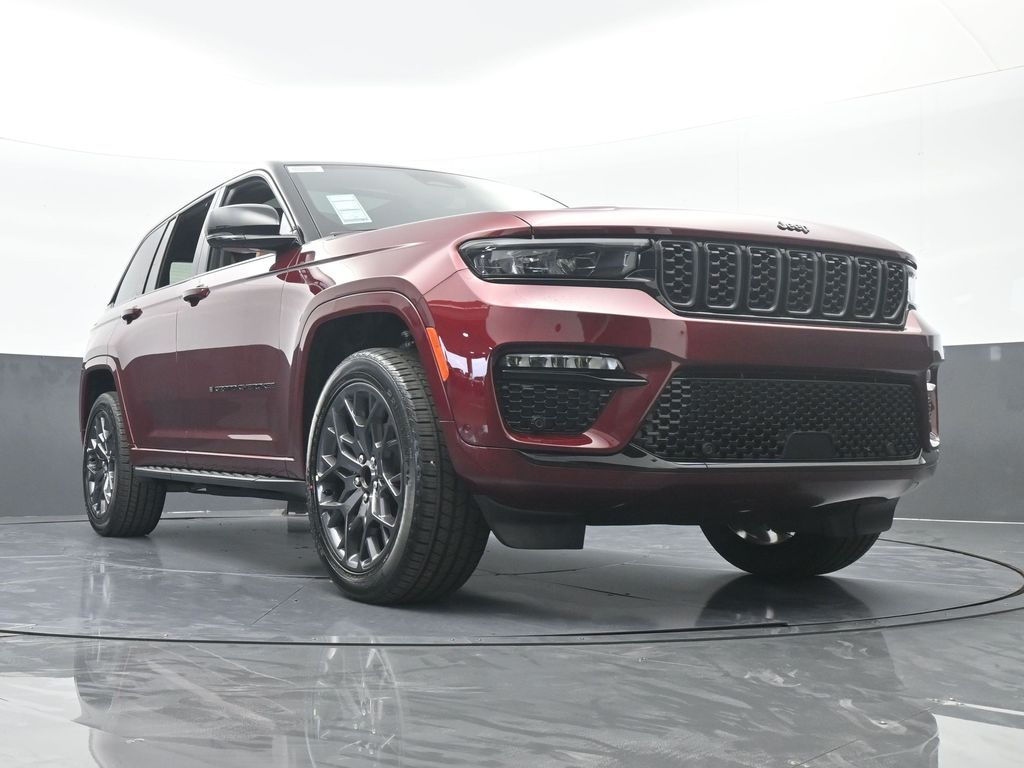 New 2025 Velvet Red Pearlcoat Jeep Summit Reserve image 69