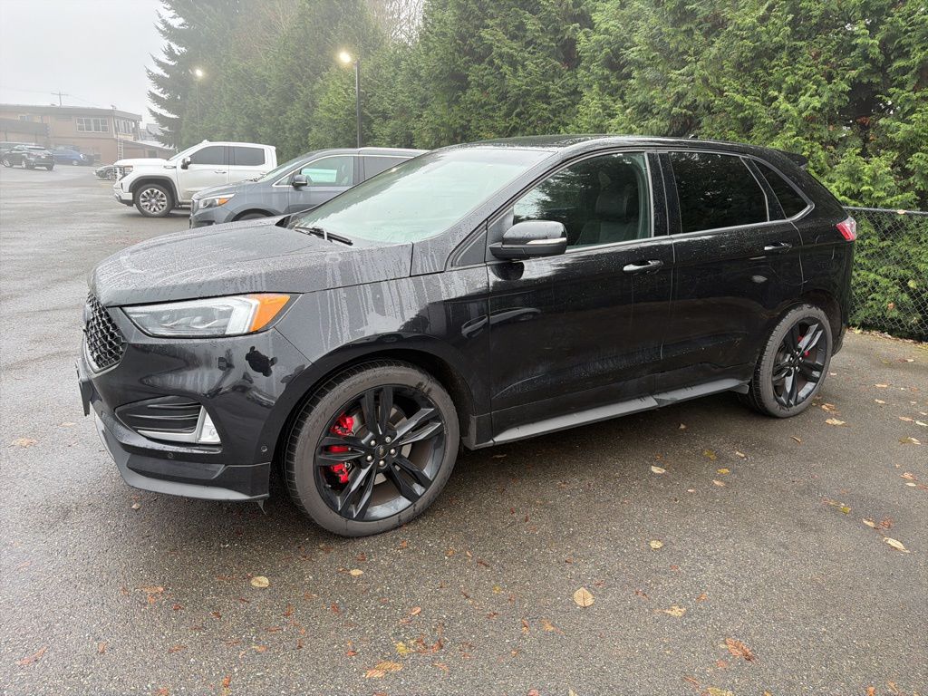 Black Metallic 2019 Ford Edge ST AWD SUV / Crossover All-Wheel Drive 8-Speed Automatic