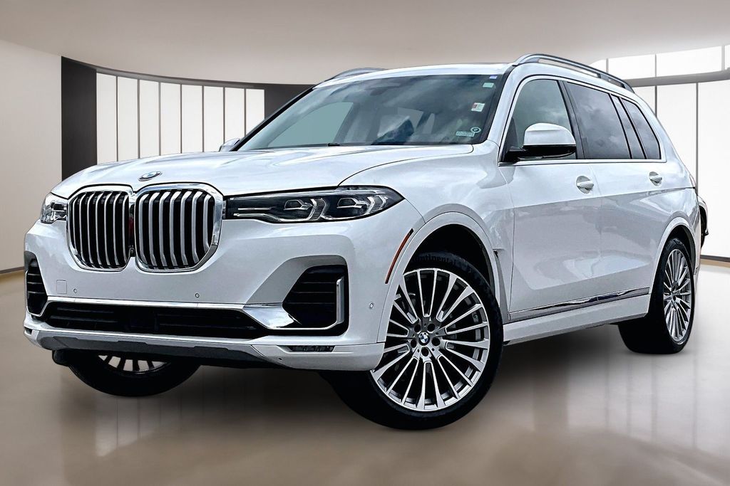 Mineral White Metallic 2019 BMW X7 xDrive40i AWD SUV / Crossover All-Wheel Drive 8-Speed Automatic