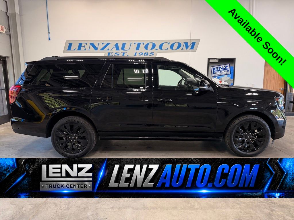 Agate Black Metallic 2025 Ford Expedition SUV / Crossover Four-Wheel Drive Automatic