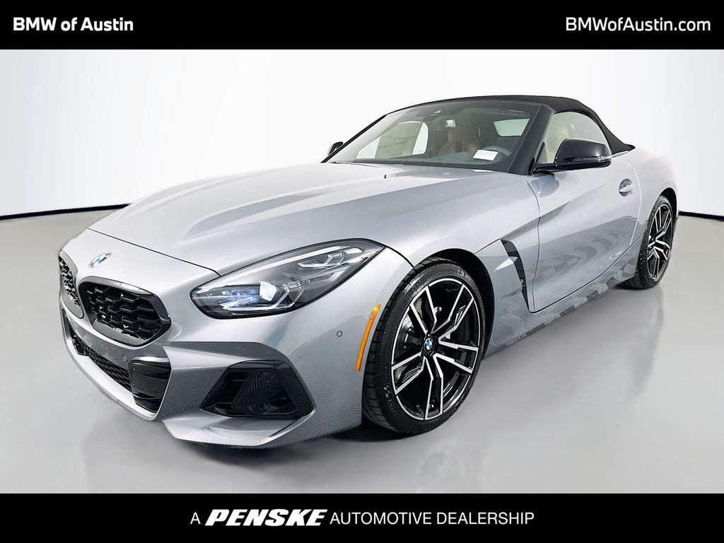Gray (Skyscraper Grey Metallic) 2026 BMW Z4 Convertible Rear-Wheel Drive 8-Speed Automatic