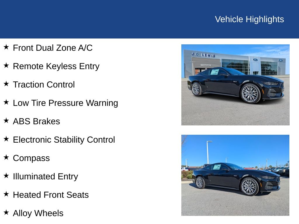 2026 Ford Mustang GT Premium Fastback