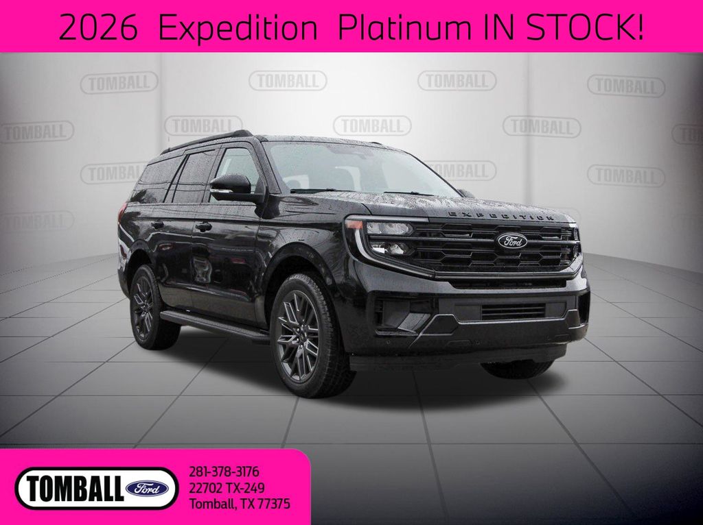 Agate Black Metallic 2026 Ford Expedition SUV / Crossover Four-Wheel Drive Automatic