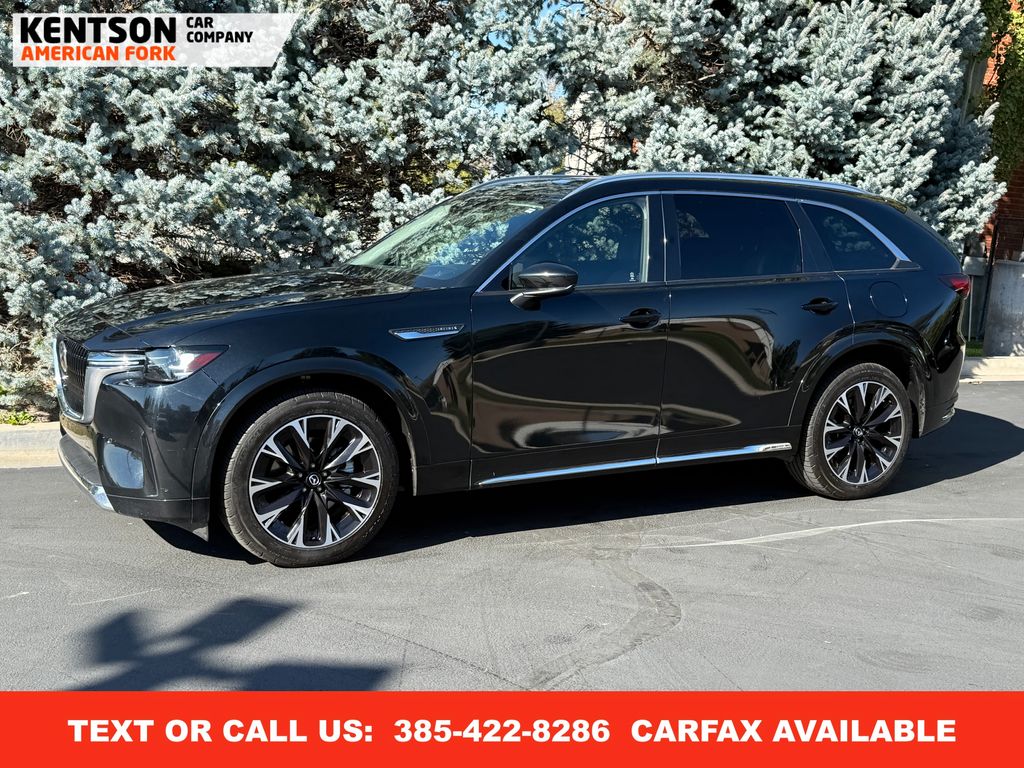 Jet Black Mica 2024 Mazda CX-90 3.3 Turbo S AWD SUV / Crossover All-Wheel Drive 8-Speed Automatic