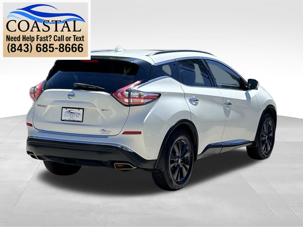 2017 Nissan Murano SV White at Coastal Chevrolet Cadillac