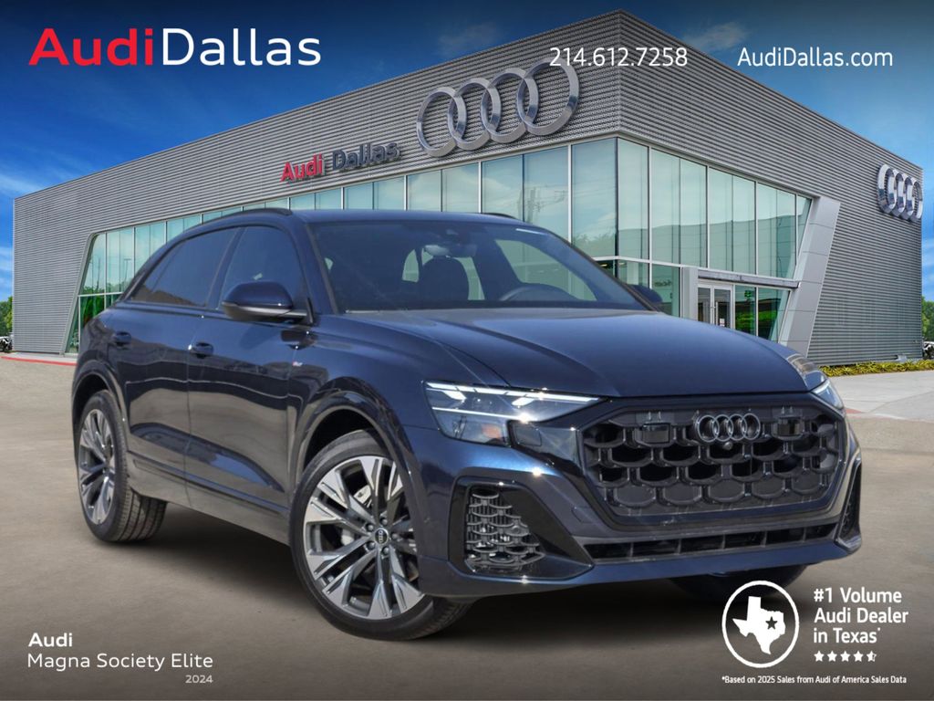 Waitomo Blue Metallic 2026 Audi Q8 quattro Premium Plus 55 TFSI SUV / Crossover All-Wheel Drive 8-Speed Automatic