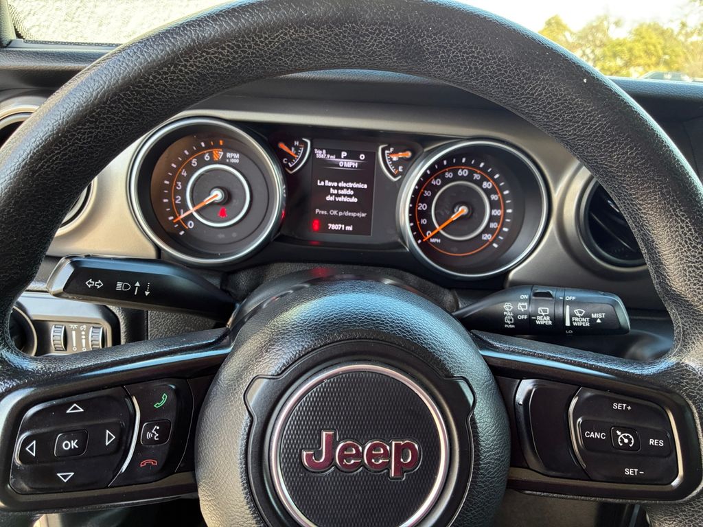 Used Car 2018 Jeep Wrangler  Unlimited Sport For Sale Under $25,000 In Austin, Texas