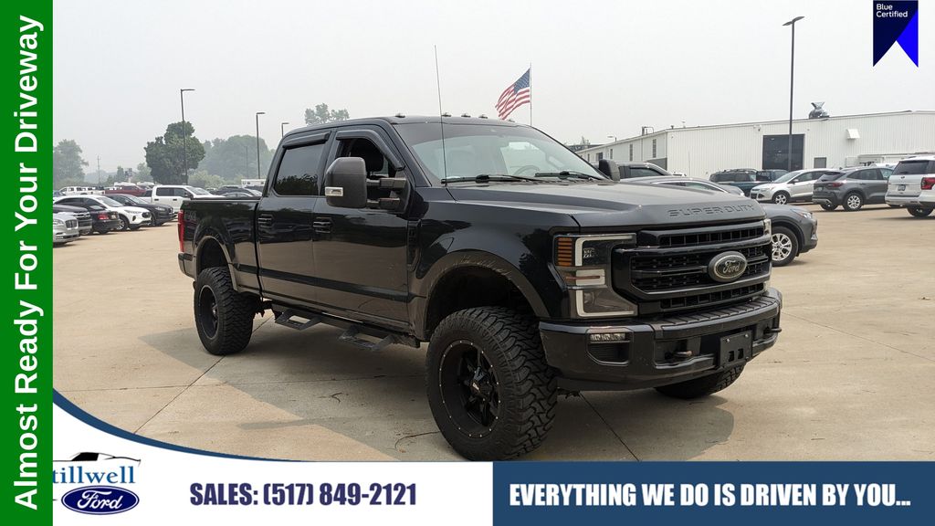 Black Metallic 2020 Ford F-250 Super Duty Pickup Truck Four-Wheel Drive Automatic