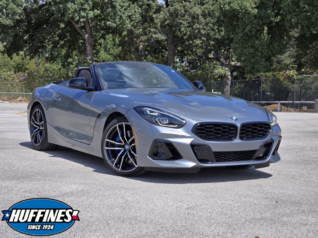Gray (Skyscraper Grey Metallic) 2025 BMW Z4 Convertible Rear-Wheel Drive 8-Speed Automatic
