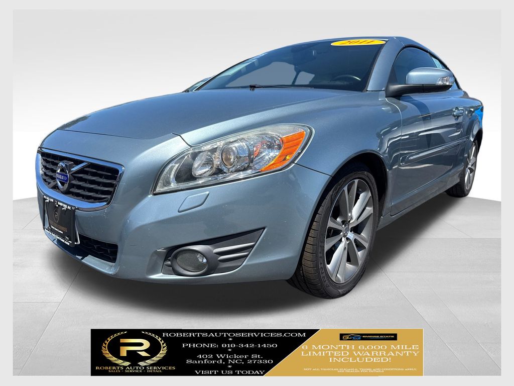 Celestial Blue Metallic 2011 Volvo C70 T5 Convertible Front-Wheel Drive 5-Speed Automatic