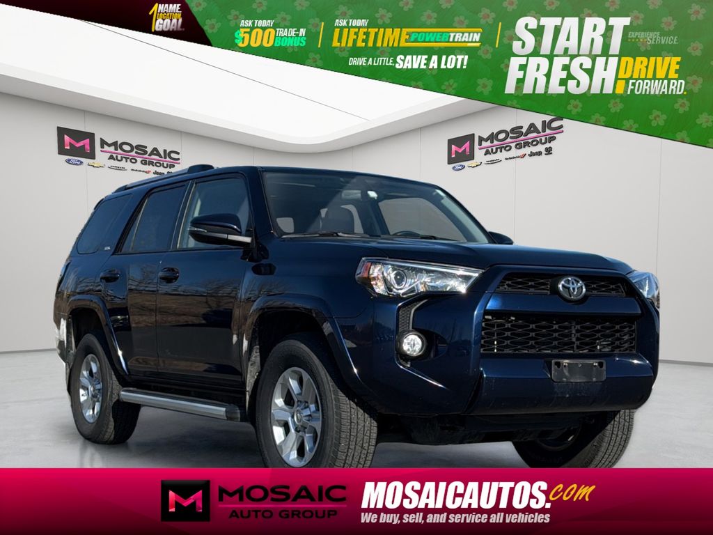 Blue 2019 Toyota 4Runner SUV / Crossover Four-Wheel Drive 5-Speed Automatic Overdrive