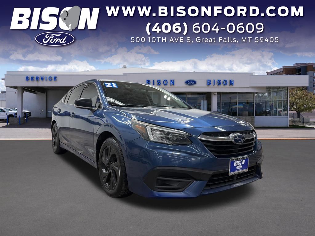 Abyss Blue Pearl 2021 Subaru Legacy AWD Sedan All-Wheel Drive 8-Speed CVT