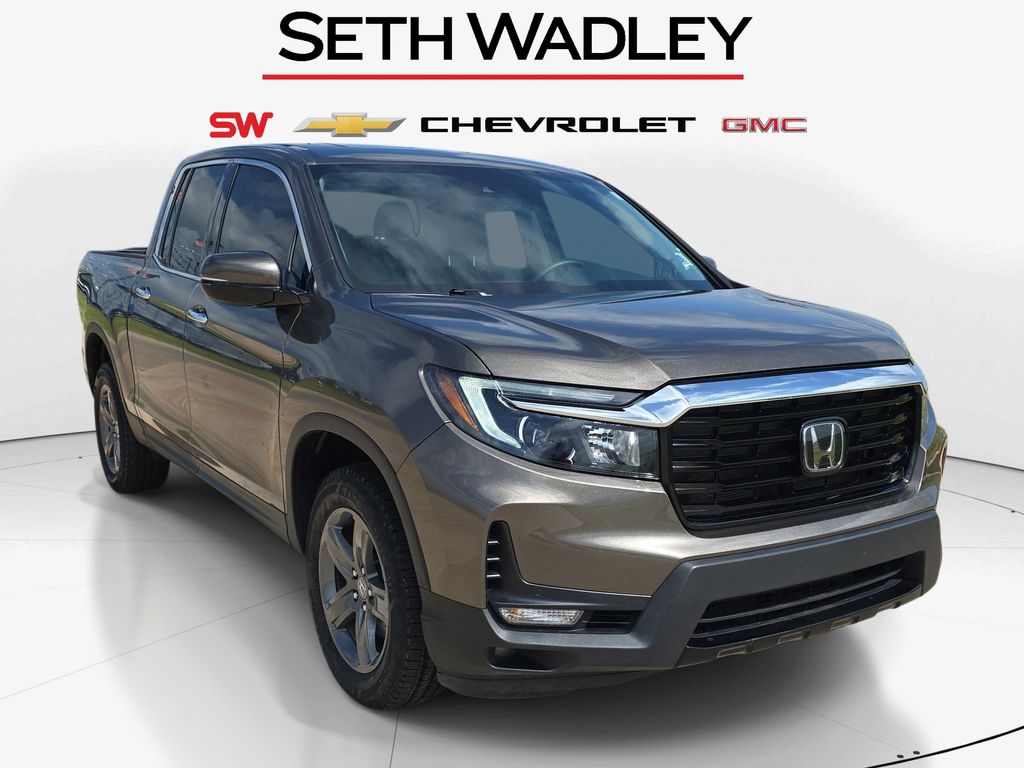 Pewter Metallic 2023 Honda Ridgeline RTL-E AWD Pickup Truck All-Wheel Drive 9-Speed Automatic