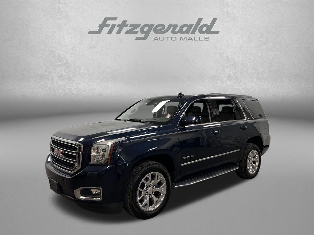 Dark Sapphire Blue Metallic 2017 GMC Yukon SUV / Crossover 4X2 6-Speed Automatic Overdrive