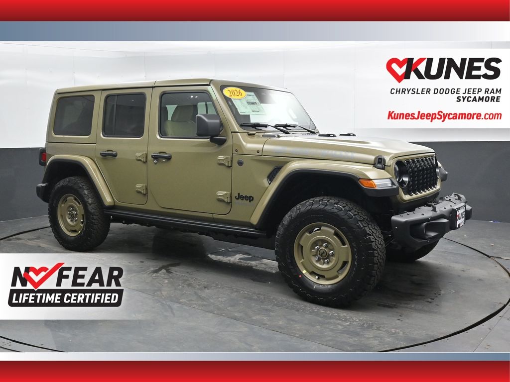 41 2026 Jeep Wrangler SUV / Crossover Four-Wheel Drive 8-Speed Automatic