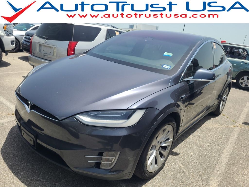Midnight Silver Metallic 2021 Tesla Model X SUV / Crossover All-Wheel Drive 1-Speed Automatic