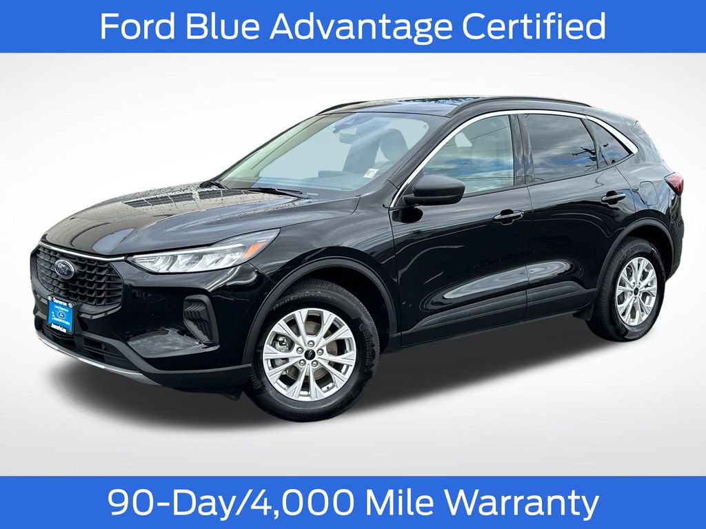 Agate Black Metallic 2024 Ford Escape SUV / Crossover All-Wheel Drive 8-Speed Automatic