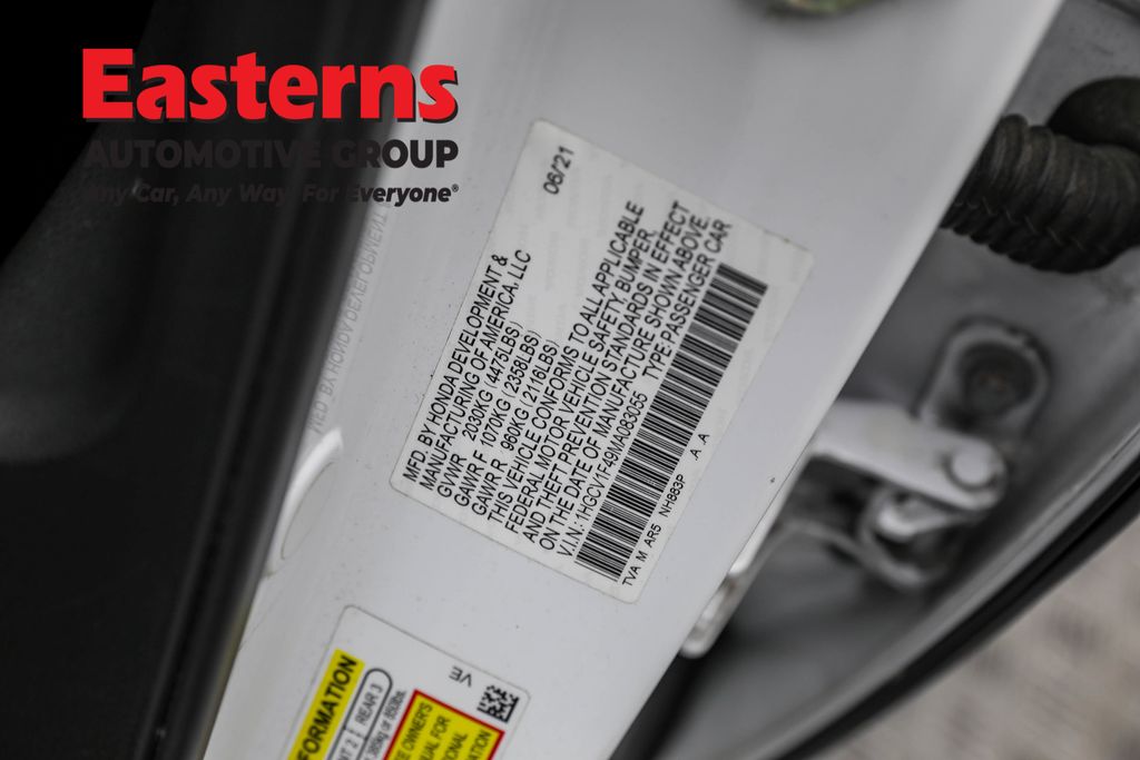 Used 2021 White Honda Sport Special Edition image 33