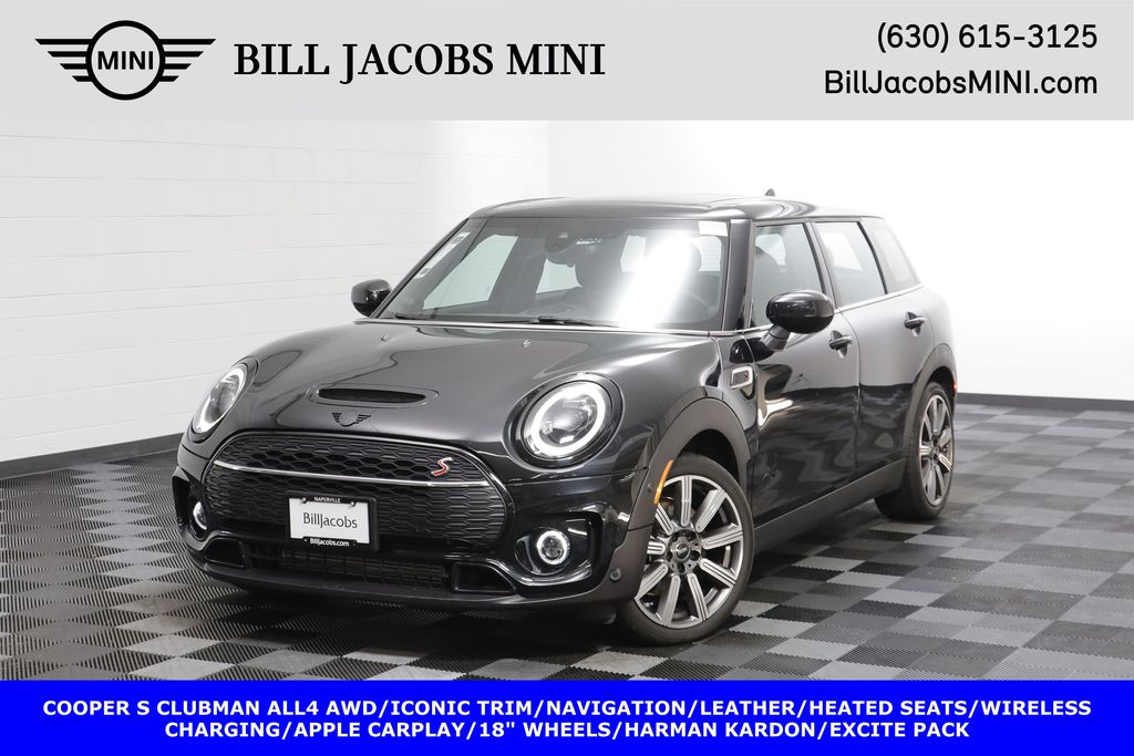 Midnight Black II 2023 MINI Cooper Clubman Classic Cooper S ALL4 AWD Wagon All-Wheel Drive Automatic