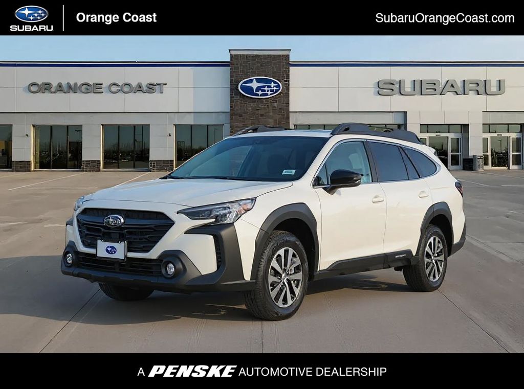 Crystal White Pearl 2025 Subaru Outback SUV / Crossover All-Wheel Drive Continuously Variable Transmission