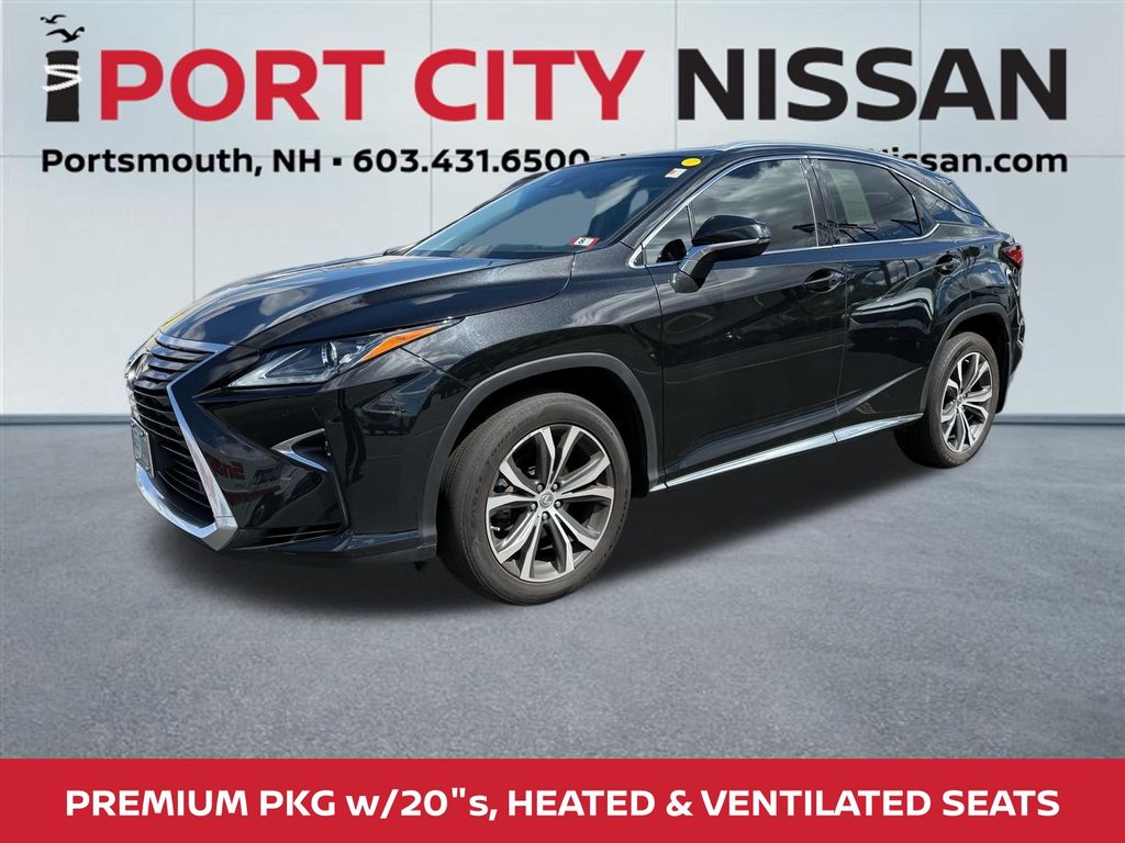 Black (Caviar) 2017 Lexus RX SUV / Crossover All-Wheel Drive 8-Speed Automatic