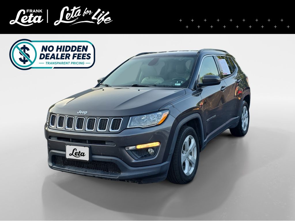 Gray (Granite Crystal Metallic Clearcoat) 2019 Jeep Compass SUV / Crossover Front-Wheel Drive 6-Speed Automatic