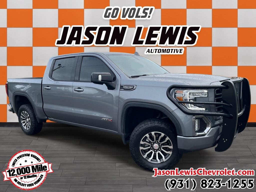 Gray (Steel Metallic) 2021 GMC Sierra 1500 Pickup Truck Four-Wheel Drive Automatic
