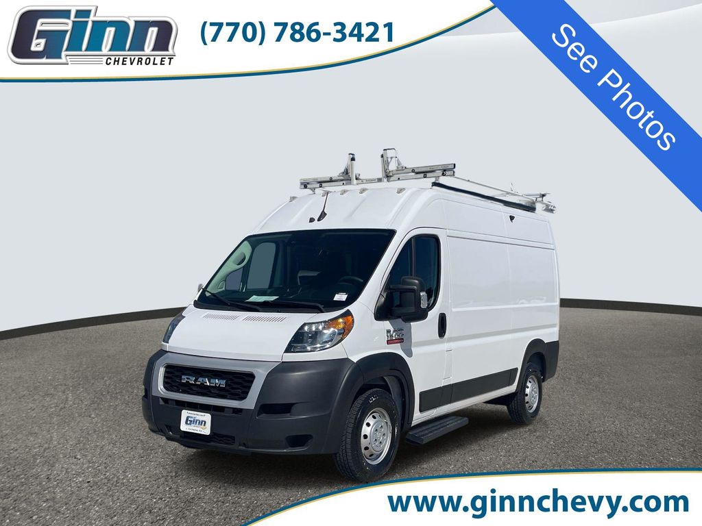 Bright White Clearcoat 2022 RAM ProMaster Van Front-Wheel Drive 9-Speed Automatic