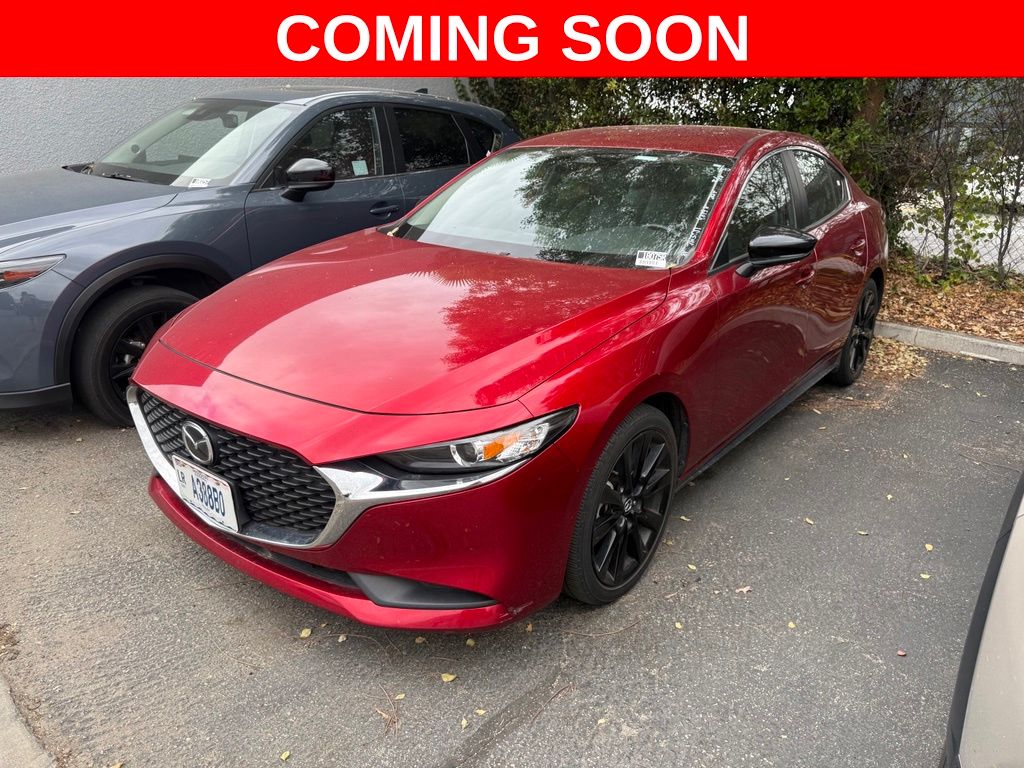 Soul Red Crystal Metallic 2024 Mazda MAZDA3 Sedan Front-Wheel Drive 6-Speed Automatic