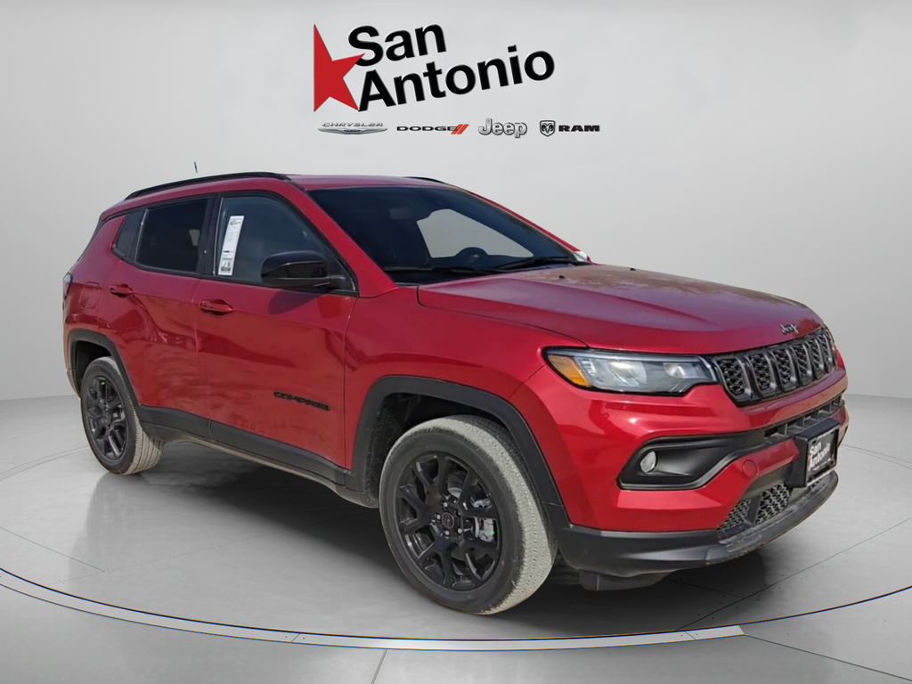 Red Hot Pearlcoat 2026 Jeep Compass SUV / Crossover Four-Wheel Drive 8-Speed Automatic
