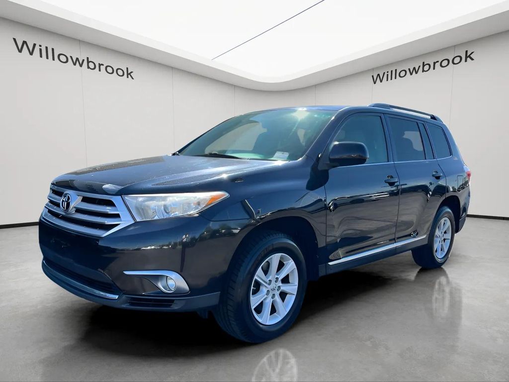 Black 2011 Toyota Highlander SUV / Crossover Front-Wheel Drive 5-Speed Automatic Overdrive