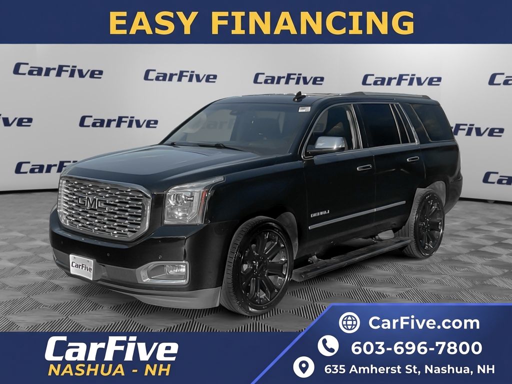 Onyx Black 2019 GMC Yukon SUV / Crossover Four-Wheel Drive