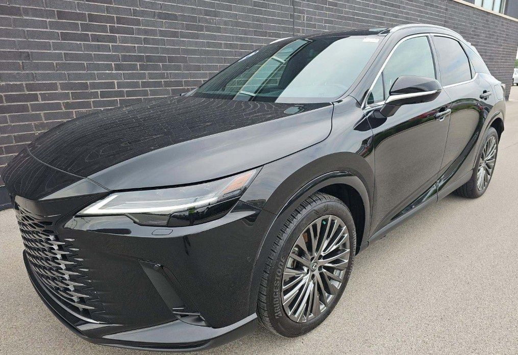 Black (Caviar) 2024 Lexus RX Hybrid SUV / Crossover All-Wheel Drive Continuously Variable Transmission