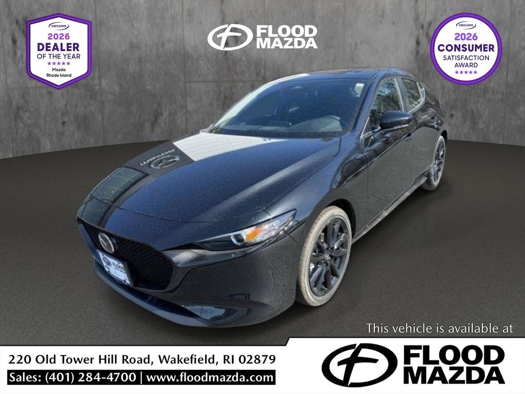 Jet Black Mica 2025 Mazda MAZDA3 2.5 S Select Sport Hatchback FWD Hatchback Front-Wheel Drive 6-Speed Automatic