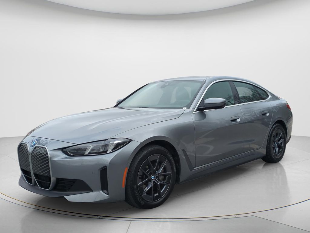 Gray Metallic 2025 BMW i4 eDrive40 Gran Coupe FWD Sedan Rear-Wheel Drive Automatic