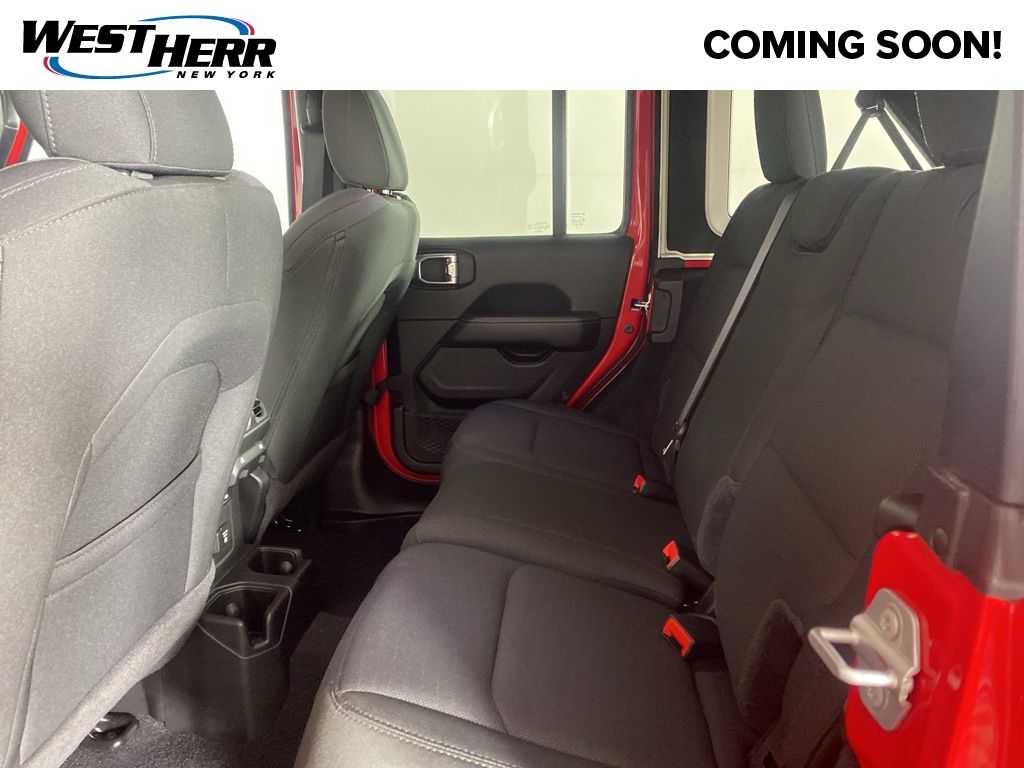 Certified Used 2022 Red Jeep Unlimited Sahara image 14