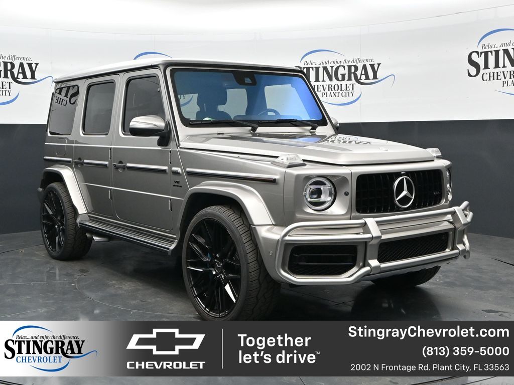 Silver 2019 Mercedes-Benz G-Class AMG G 63 4MATIC SUV / Crossover All-Wheel Drive 9-Speed Automatic