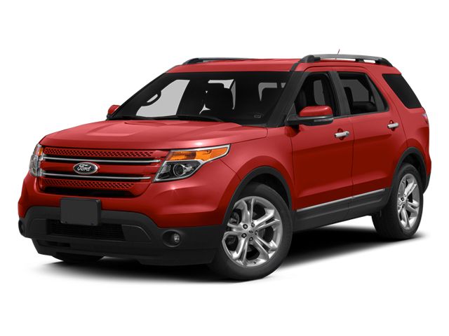 2014 Ford Explorer Limited Red at Durrett Motor Company