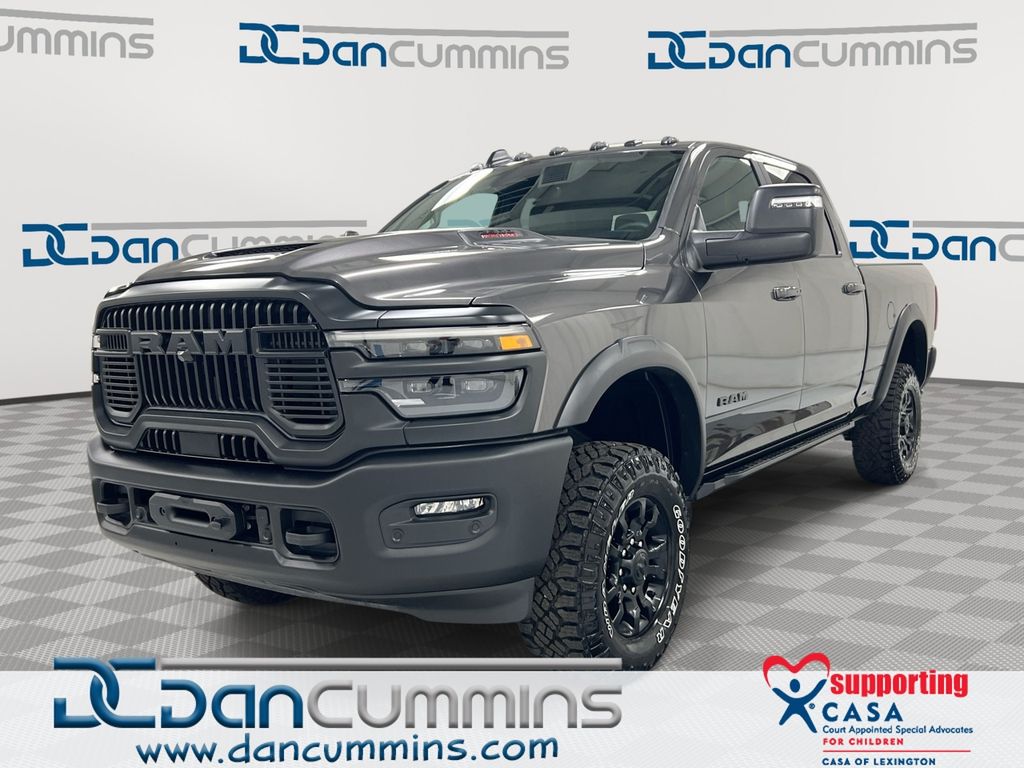 Gray (Granite Crystal Metallic Clearcoat) 2026 RAM 2500 Pickup Truck Four-Wheel Drive 8-Speed Automatic