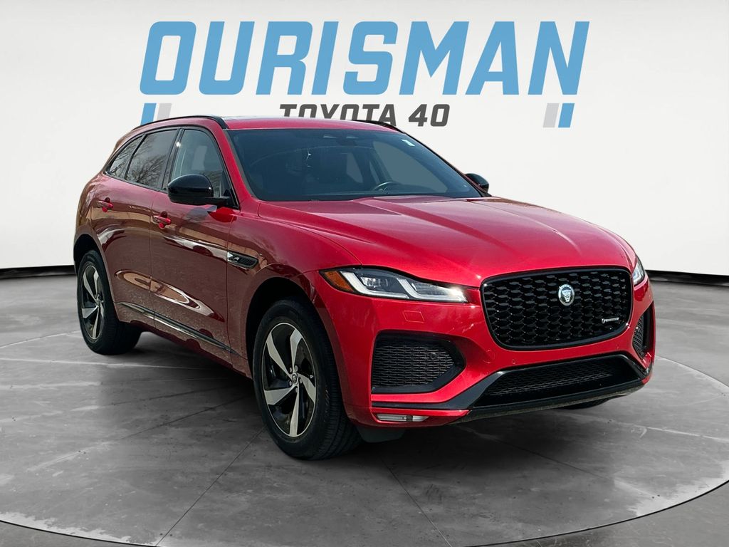 Red 2024 Jaguar F-PACE P250 R-Dynamic S AWD SUV / Crossover All-Wheel Drive 8-Speed Automatic