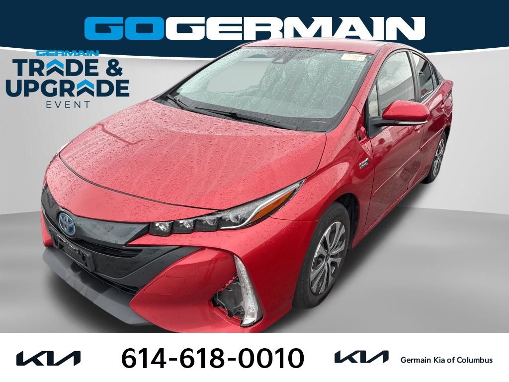 Supersonic Red 2022 Toyota Prius Prime LE FWD Hatchback Front-Wheel Drive Continuously Variable Transmission
